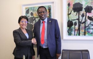 Ministra de Educación Universitaria sostuvo reunión con rector de la UNU