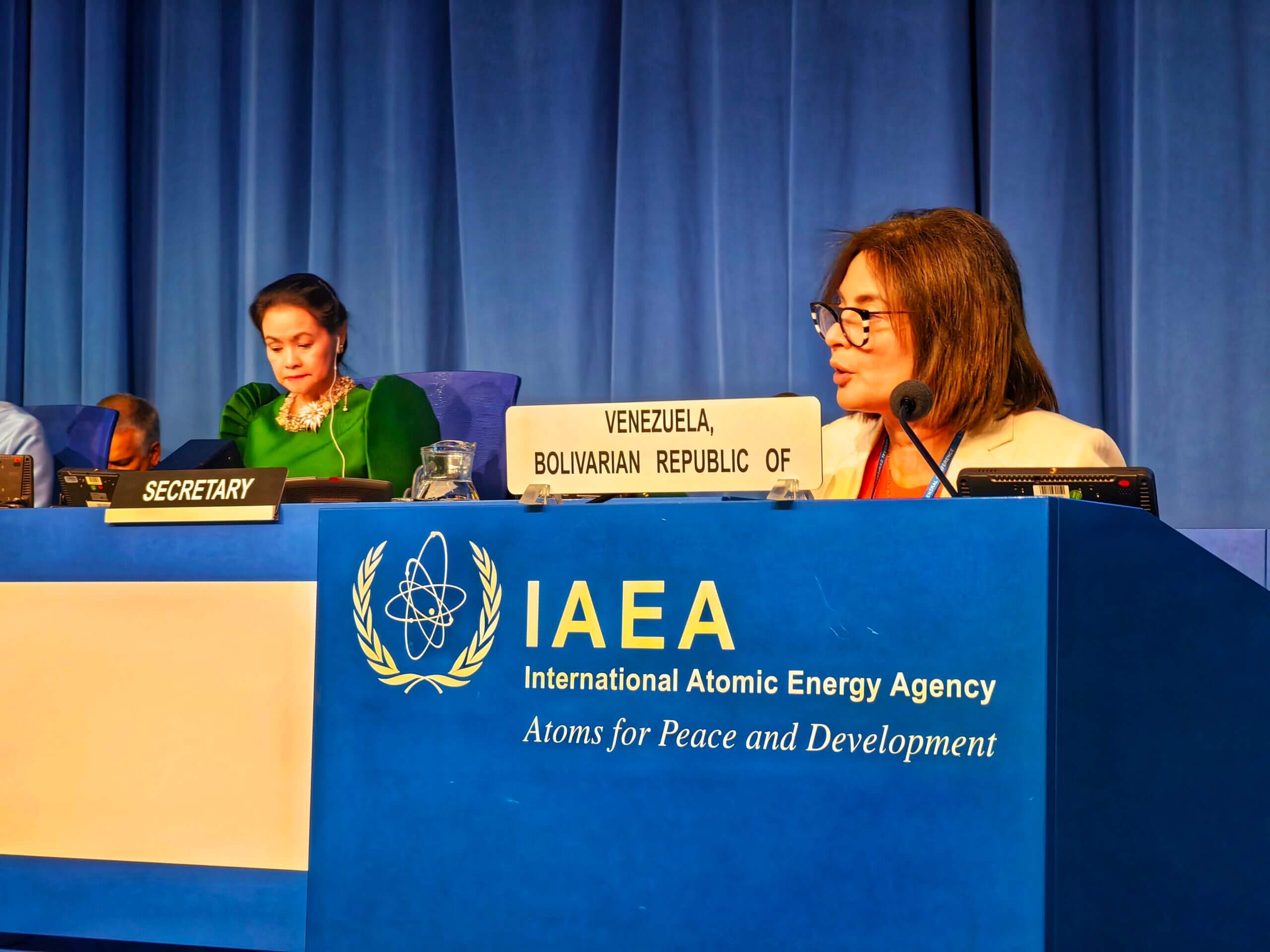 Venezuela ratifica compromiso con uso pacífico de la energía nuclear en conferencia internacional de la OIEA