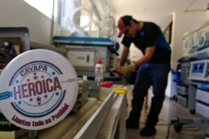 Cayapa Heroica realiza abordaje en hospital “Dr. Raúl Leoni de Guaiparo” en Bolívar