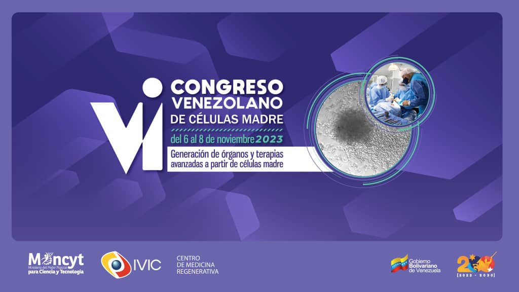 Invitan a participar en el VI Congreso Venezolano de Células Madre