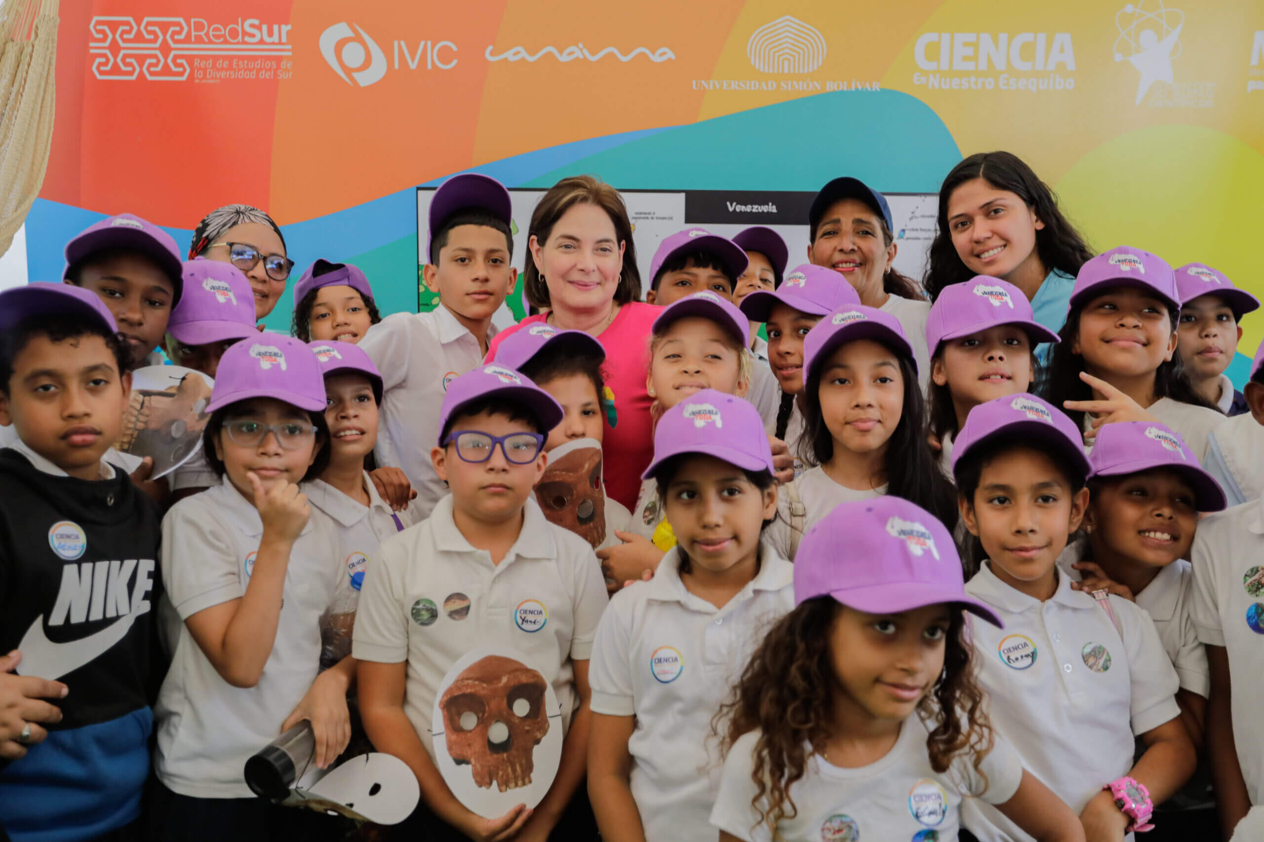 Niños y niñas de Caracas disfrutaron jornada de Ciencia y Tecnología sobre El Esequibo