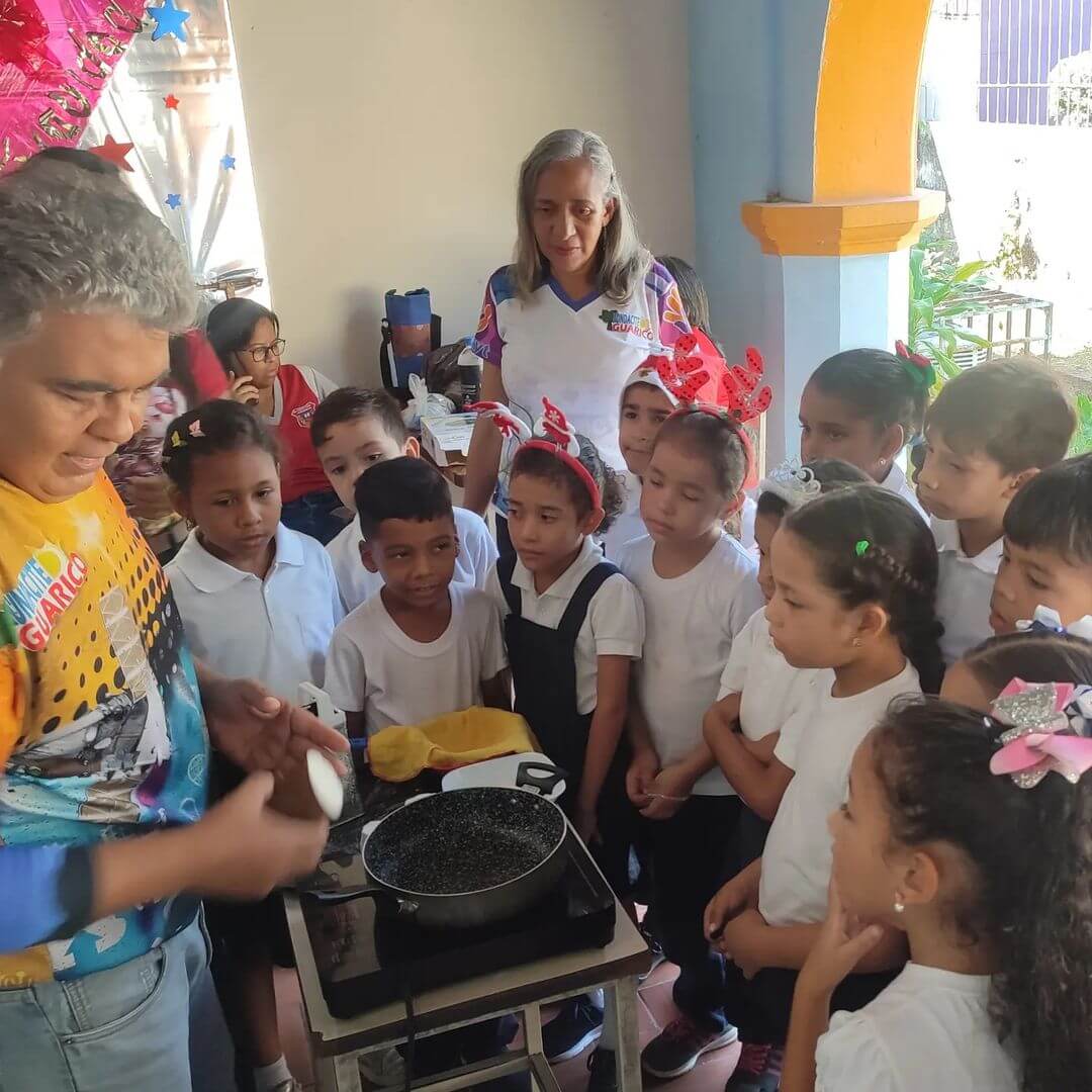 Fundacite Guárico realizó jornada sobre alimentación saludable dirigida a niños y niñas de primaria